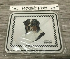 AUSTRALIAN SHEPHERD Non Slip Comfortable Dog Mouse Pad NEW BIB Specialties