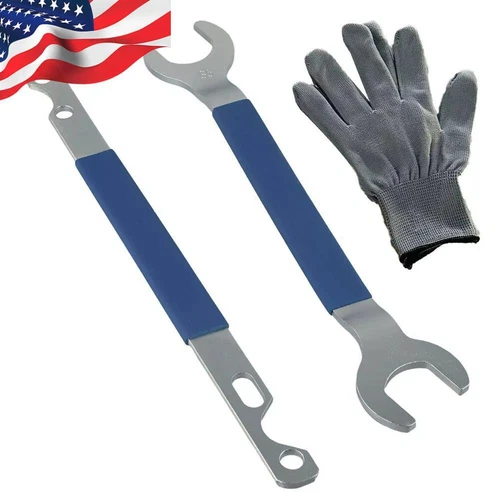 For Ford BMW 32mm+36mm Fan Clutch Nut Wrench Clutch Holder Removal Tool Kit