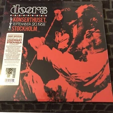 THE DOORS LIVE AT KONSERTHUSET STOCKHOLM RSD VINYL  RSD 2024 Ltd Ed #4962
