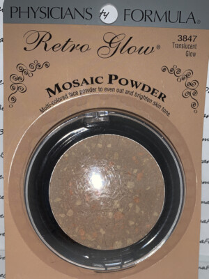 Physicians Formula Retro Glow Mosaic Pressed Face Powder 3847 *TRANSLUCENT GLOW*