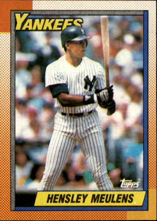 1990 Topps #83 Hensley Meulens - NM