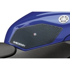 PUIG SPECIFIC SIDE TANK PADS SET FOR YAMAHA YZF-R6 600 2008 > 2016 BLACK 20095N