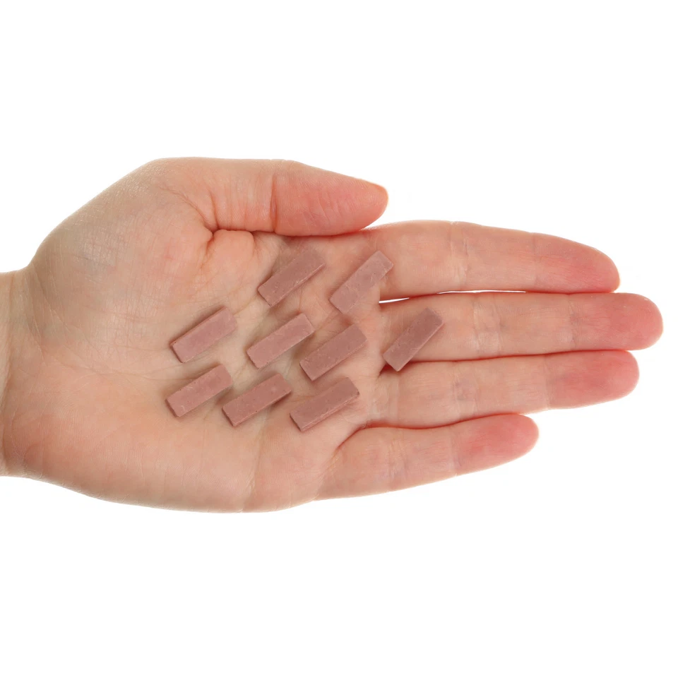 Mini Bricks, Small Bricks for Crafts, 1:12 Scale Dollhouse, Red Miniature Bricks - Image 3 of 4