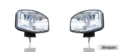 Number Plate Light Bar + Jumbo Spot Lamps x2 To Fit Ford Kuga 2013 - 2019 Silver - Picture 3 of 6