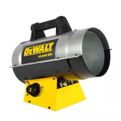 DEWALT 65,000 BTU Forced Air Propane Outdoor Heater