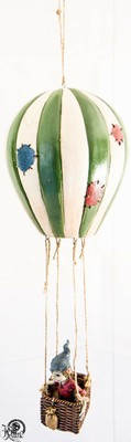 Pixie Heißluftballon Ballon Kobold Anthony Fisher Gnom Sammelfigur Pixies S2007