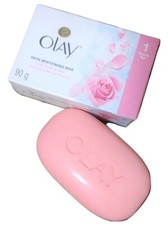 Olay Skin Whitening and Exfoliating Bar with Rose  Milk 90g