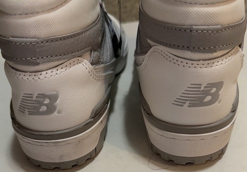 New Balance 650 White Raincloud BB650RVW Mens Leather Basketball Sneakers 11.5 - Picture 4 of 6
