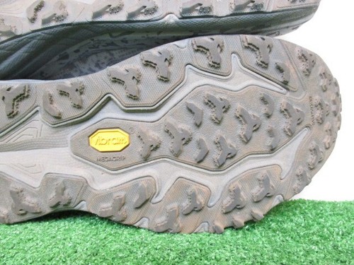 Hoka Speedgoat 6 Shoes Mens 11.5 Galactic Grey Blue Trail Road Running Vibram - Picture 11 of 19