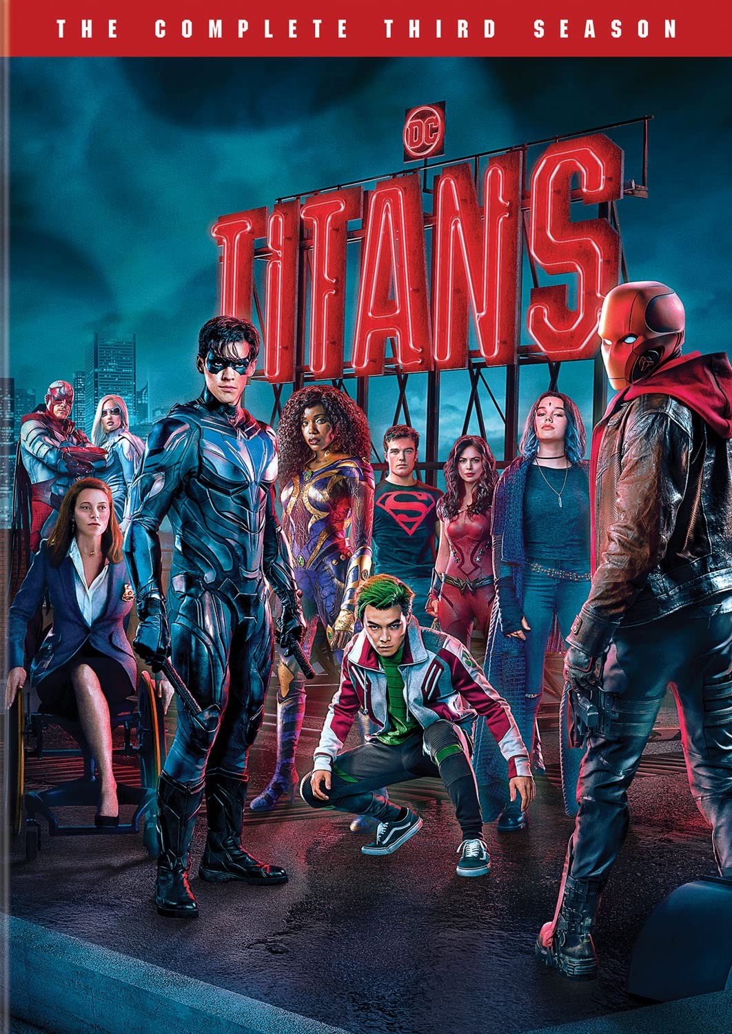 Titans: The Complete Third Season (DVD) Brenton Thwaites Anna Diop Teagan Croft