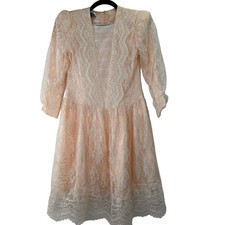 Gunne Sax by Jessica McClintock Vintage Lace Dress