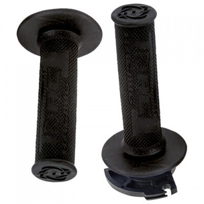 TORC1 Racing Defy Lock On Hot Lap MX Grips Black 4650-0207 for Motorcycle