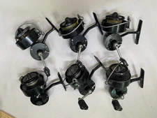 Vintage Garcia Mitchell 304, Spinning Fishing Reel Made In France Estate x 6 Lot