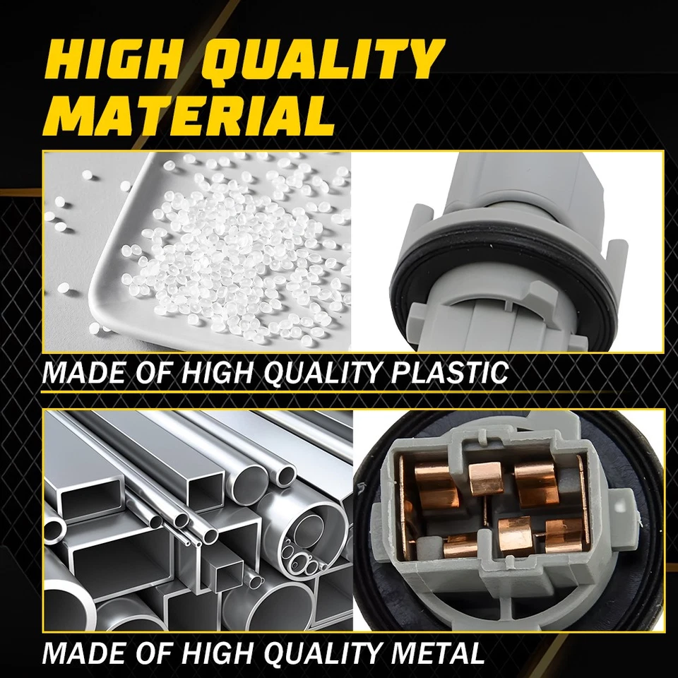 For Nissan Rogue Altima Pathfinder Headlight Turn Signal Bulb Socket Harness 2x - Image 3 of 4