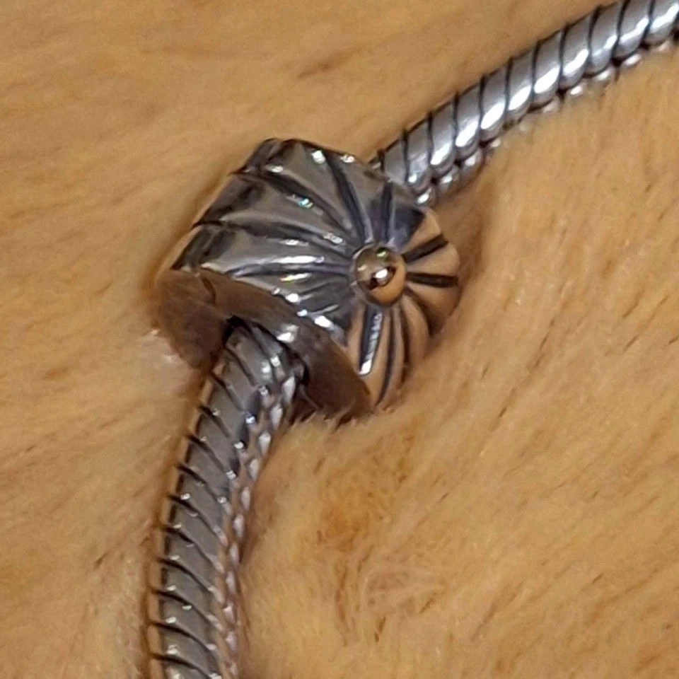 Pandora Silber Armband mit 9 Charms - Bild 2 von 4