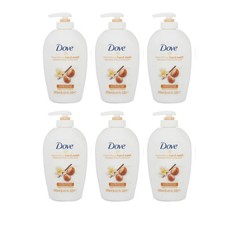 Dove Nourishing Hand Wash Shea Butter Warm Vanilla Scent 250ml - Pack of 6