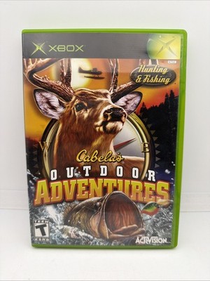 Cabela's Outdoor Adventures (Microsoft Xbox, 2005) Complete CIB