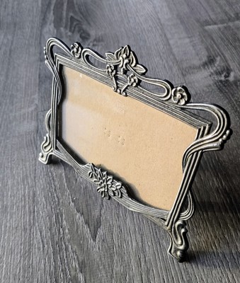 Pewter Art Nuvo Style Picture Frame 6x4''