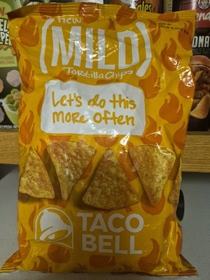 Very Rare 2018 Taco Bell Tortilla Chips Doritos Brand New Sealed Bag
