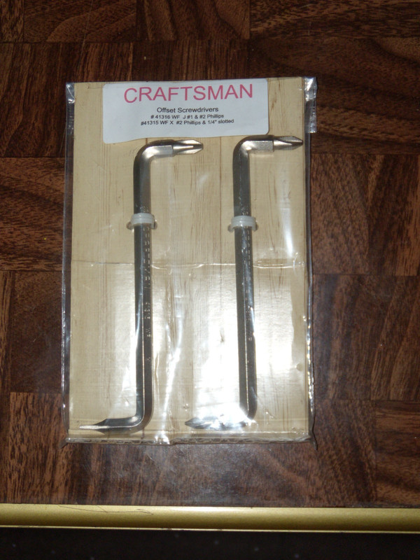 Sears Craftsman Offset Screwdriver #41216 & 41315 (set of 2)