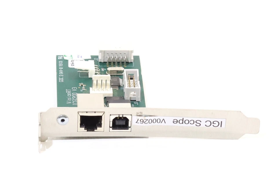 VisionRT ICGCP0D V3 1xRJ45 1xRJ11 High-Profile Network Adapter Card Tested - Image 2 of 4