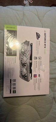 MSI GeForce RTX 4080 16GB GAMING X TRIO Graphics Card - White (G408016GXTW)