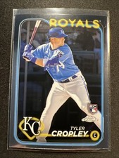 2024 Topps: Chrome-MLB #148 Tyler Cropley (RC)/Royals/C ⚾🐷⚾