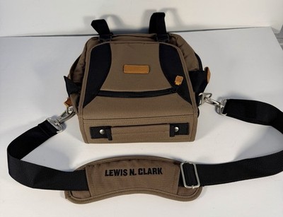 Lewis & Clark Expedition Bicentennial Collection Messenger Bag Brown Canvas NWOT