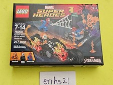 LEGO 76058 Spider-Man: Ghost Rider Team-up Set Parts List