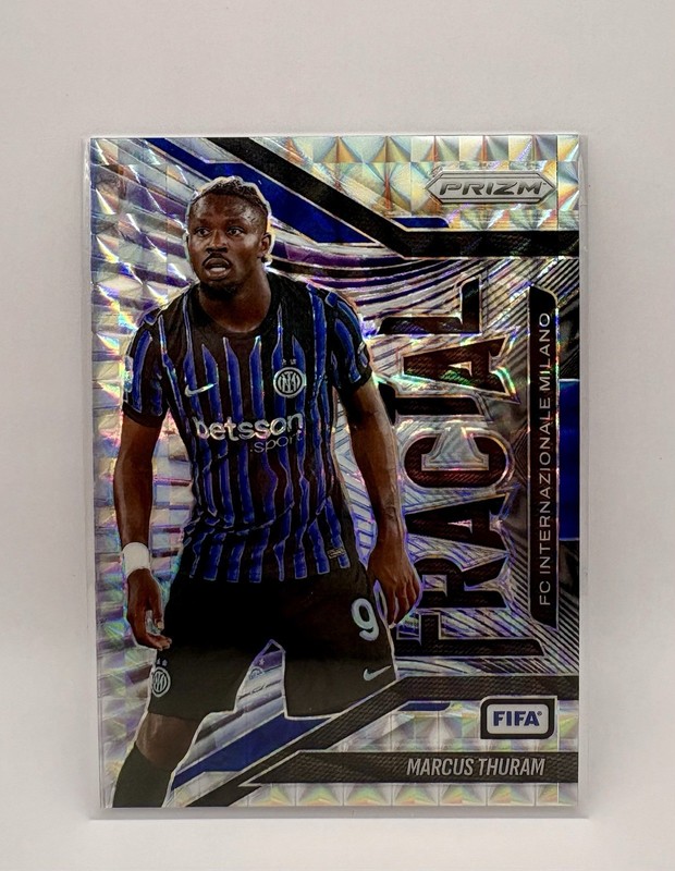 2025-26 Panini Prizm FIFA - Marcus Thuram - Fractal Insert Mosaic Prizm SP #6 💎