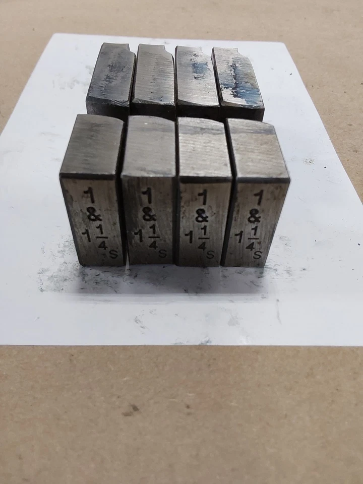 Oster 300 1-4 Die Set #1, 2, 3, 4......11 D 0...1" & 1"1/4S - Image 3 of 4