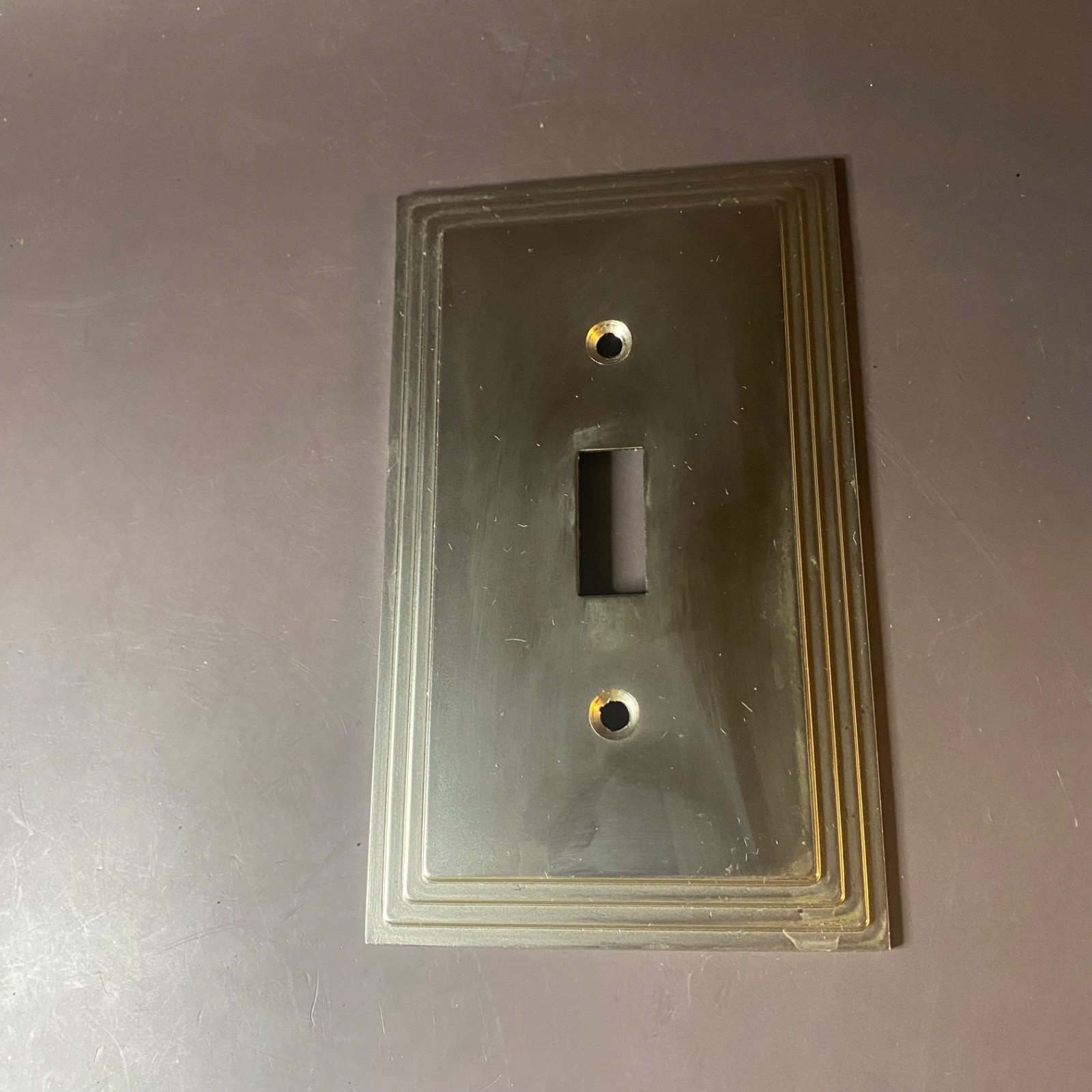 Single Standard Wall Light Switch Plate