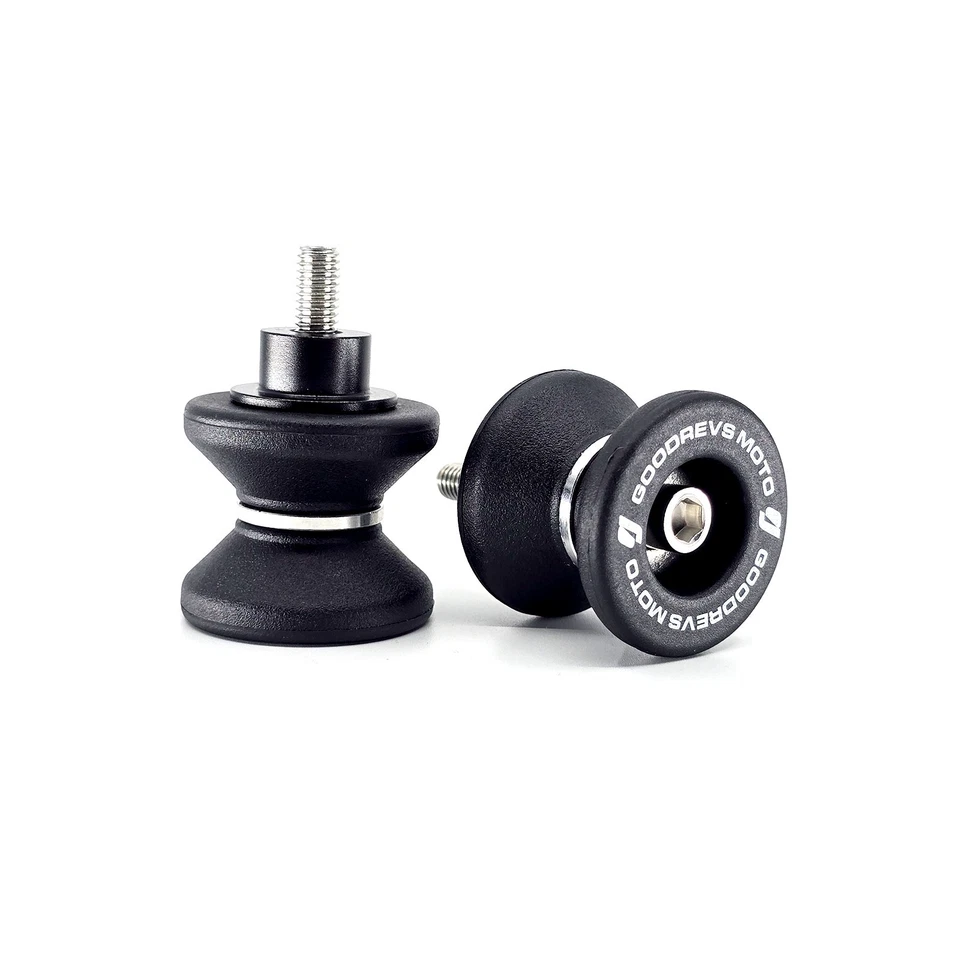 Carretes basculantes Goodrevs™ M10 paddock soporte bobinas aptas para Yamaha Kawasaki Suzuki Foto 3 de 4