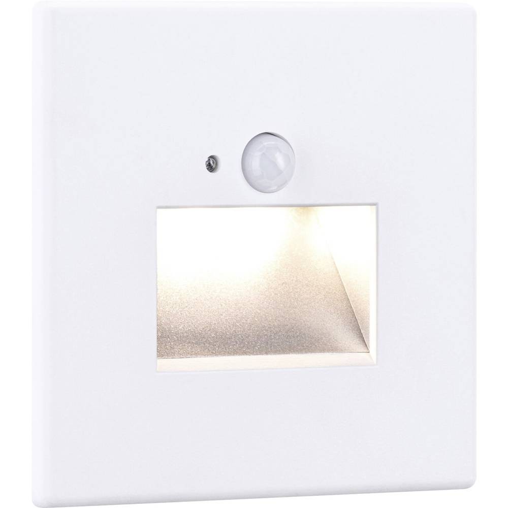 Applique à LED encastrable blanc dans le couloir pour sécuriser vos escaliers la nuit