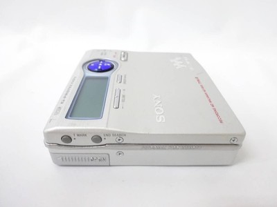 ジャンク　SONY MZ-R910 MD Walkman MDレコーダー Sony MZ-R910 MD Player Recorder Minidisc Walkman music light blue
