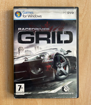 Race Driver - Grid PC DVD Computer Video Game-Complete Racing Simulator