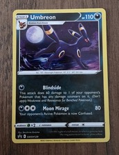 Pokemon TCG Umbreon swsh129 Black Star Promo Card Near Mint Condition