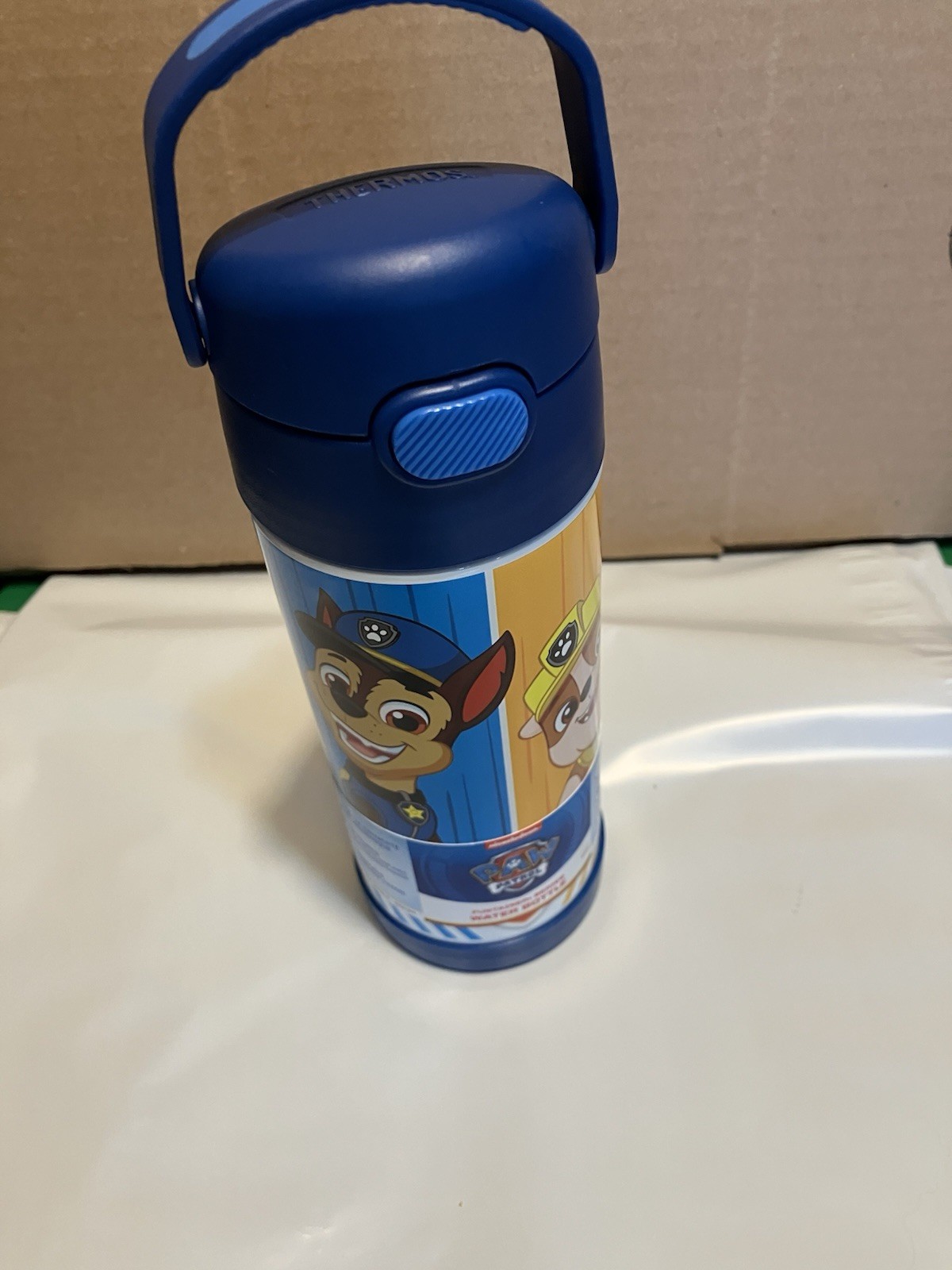 THERMOS FUNTAINER STAINLESS STEEL WATER BOTTLE PAW PATROL 14