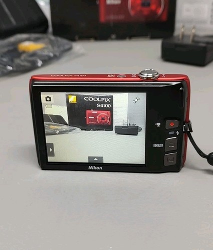 Nikon COOLPIX S4100 Digital Camera 14MP SD Card Wide 5x Zoom HD Tested + Bundle - Picture 5 of 23