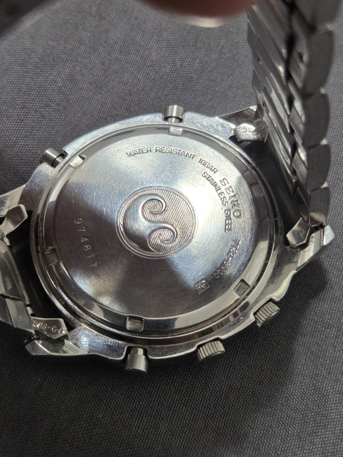 Vintage Seiko 7T32-6M30 Chronograph Alarm Panda Dial … - Gem