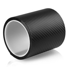 Autofolie Schwarz, 10cm�10m 3D Carbon Folie, Selbstklebend Autofolie