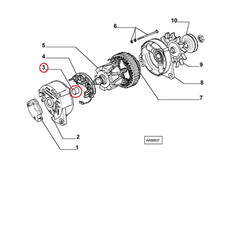 Alternateur Fiat TEMPRA