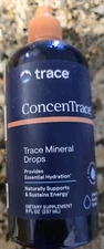 Trace Mineral Research ConcenTrace Mineral Drops 8 oz. Healthy Cells Energy 2030
