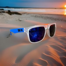 NEW SPY  OPTICS Sunglasses USA Red Clear Blue KEN BLOCK 43 Helm PROMO UV400