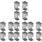 4 Pieces Toothbrush Holders Bathroom Decor Stand Non-punching Rack