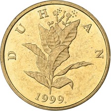 [#225026] Croatia, 10 Lipa, 1999, Brass plated steel, AU, KM:6