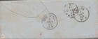 Corfu 1855 Austrian Lloyd Cover Piroscafi Postali Austriaci to Mignaty Florence — photo 2