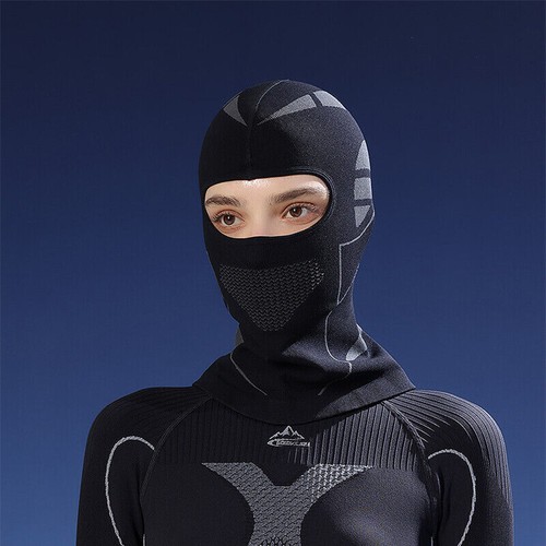 Máscara de esquí a prueba de viento de invierno Prendas para la cabeza de pasamontañas Motocicleta Máscara facial térmica Cubierta - Imagen 19 de 26