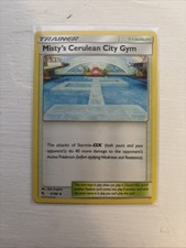 Pokémon TCG 61/68 Trainer Misty’s Cerulean City Gym Non Holo