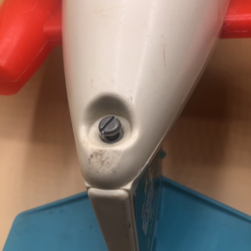 Vintage Fisher Price Jet Plane Fun #183 Aqua Color 1970’s - Picture 15 of 17